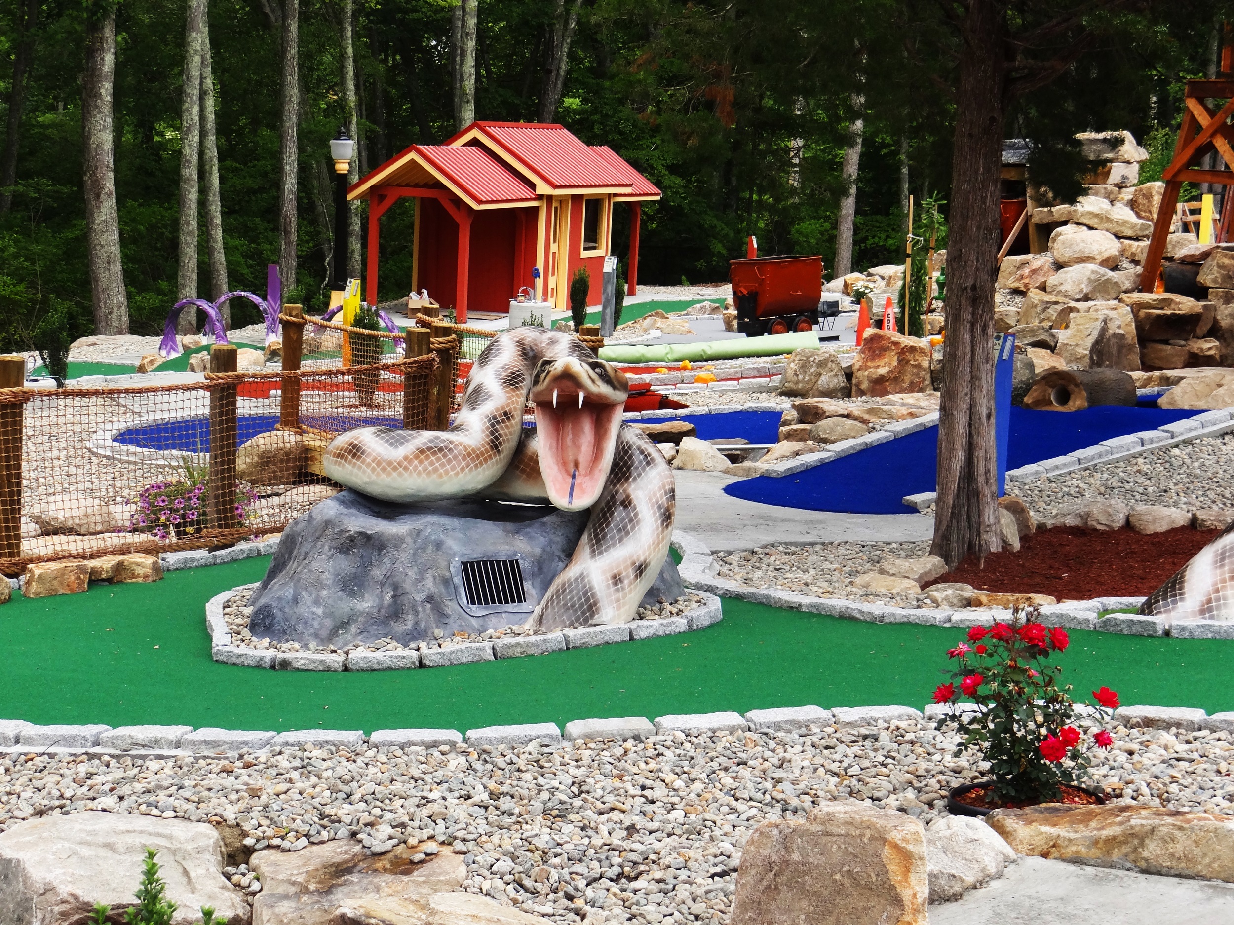 Copper Creek Mini Golf at Nature's Art Village Visit CT